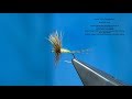 Tying a Golden Olive Comparadun by Davie McPhail Tying a Golden Olive Comparadun by Davie McPhail