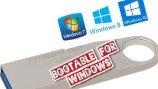 Bootable for all windows 7 8 8.1 10 and other operating system