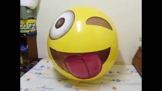 62 Emoji Beachball Inflatable Toy
