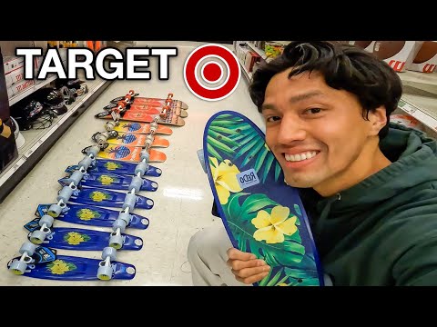 Kickflip EVERY SKATEBOARD In Target