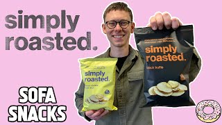 Healthy Crisps that Taste Indulgent?! Simply Roasted - Sofa Snacks