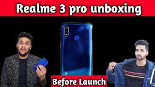 Realme 3 pro Unboxing? I Road pa para mila | Tech bar vs Techno Ruhez? I All About Tech
