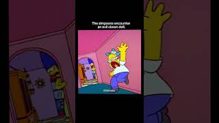 The Simpsons Encounter An Evil Clown Doll Part 2...