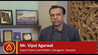 Aarshis Clients Testimonial Of Mr. Vipul Agarwal, Expro Events & Exhibits