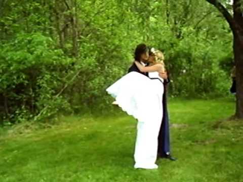 Unique Forest Wedding Carrying Kissing Dancing