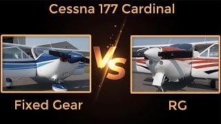 Cessna 177 Cardinal Fixed Vs Retractable Gear Performance And Flight Comparison