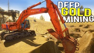 DEEP GOLD MINING With HUGE NEW EXCAVATOR! SELLING THAT MAGNETITE! - Gold Rush Full Release Gameplay