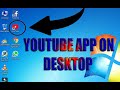 How to download youtube app for pc windows and laptops for free
