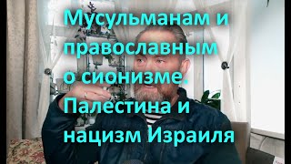 Мусульманам И Православным О Сионизме  Палестина И Нацизм Израиля