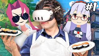 Ani̇me Kizlariyla Kafe Açtim - Sushi Ben 1.Bölüm - Iplusd Vr
