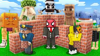 Arkadaşlarımı İtalyan Brainrotlara Karşı Korudum - Minecraft