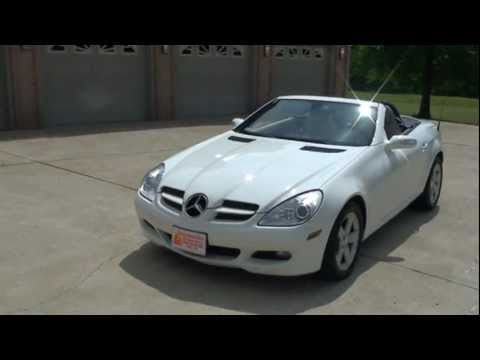 2007 MERCEDES SLK 280 HARD TOP CONVERTIBLE FOR SALE SEE WWW SUNSETMILAN COM