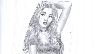 Dibujando A La Modelo Courtney.saa