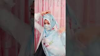 Silk Hijab Tutorial Everyday Hijab Style Jannatul Naher Dina