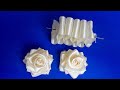 DIY : ribbon flowers / How to make ribbon flowers / Cloth Flower making / DIY Flower