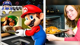 Mario Cooks A Thanksgiving 