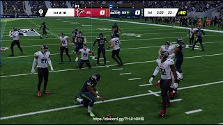 Seahawks vs. Falcons - MADDEN '23 SIMULATION - with Falcons fan SLITA heckling