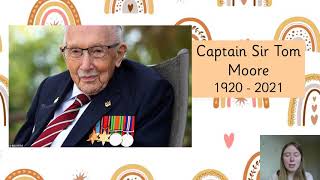 Collective Worship - 08/02/21 - Captain Sir Tom Moore