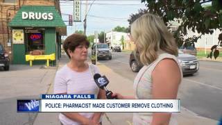 Police Say Pharmacist Made Customer Remove Clothes