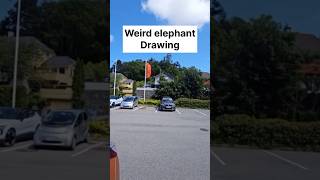 The Weird Elephant Drawing