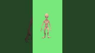 Green Screen Alien Effects Footage 4K Copyright Free