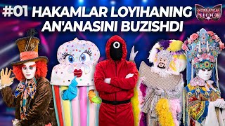 Ogirlangan Niqob 2-Mavsum 1-Son Hakamlar Loyihaning Ananasini Buzishdi 18.06.2022
