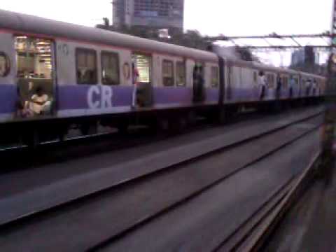mumbai local train vs express train