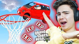 ARABALAR İLE BASKETBOL ! (GTA 5 Ekip)