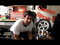 How to paint your wheels candy apple red