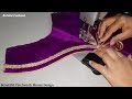 Beautiful patchwork blouse back neck design|cutting and stitching back neck Beautiful patchwork blouse back neck design|cutting and stitching back neck