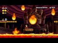 New Super Mario Bros. U - Peach's Castle-1 Meteor Moat Star Coins Guide & Walkthrough