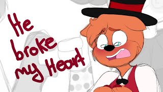 He broke my heart (Meme) | Clowny x Foxy (Piggy)
