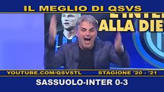 QSVS - I GOL DI SASSUOLO - INTER 0-3 - TELELOMBARDIA / TOP CALCISSIMO
