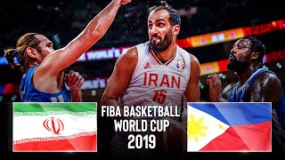 🔴 - Iran 🇮🇷 v Philippines 🇵🇠- Classic Full Games | FIBA Basketball World Cup 2019
