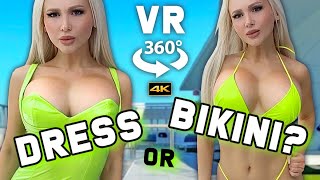 FIND ME IN 360 VR - DRESS OR BIKINI? - YesBabyLisa 4K