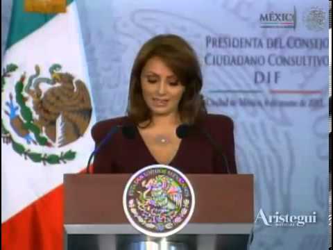 Angélica Rivera; Primer Discurso Como Primera Dama Angélica Rivera; Primer Discurso Como Primera Dama