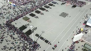 Видео Парад 9 мая с квадракоптера День Победы 2018 Петропавловск-Камчатский Камчатка от Камчатка, проспект Победы, Петропавловск-Камчатский, Россия