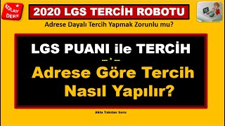 2020 Lgs Terci̇h Nasil Yapilir Terci̇h Rehberi̇ Terci̇h Robotu
