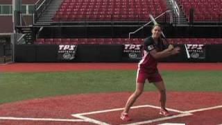 Jessica Mendoza Softball Training - HIT: The Load : Softball.com