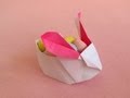 Origami Bas (page 1). YouTube Animal Video Tutorials