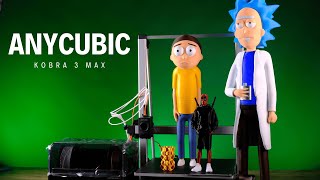 Büyük 3D Yazıcı İle Büyük Figürler Yapmak Anycubic Kobra 3 Max