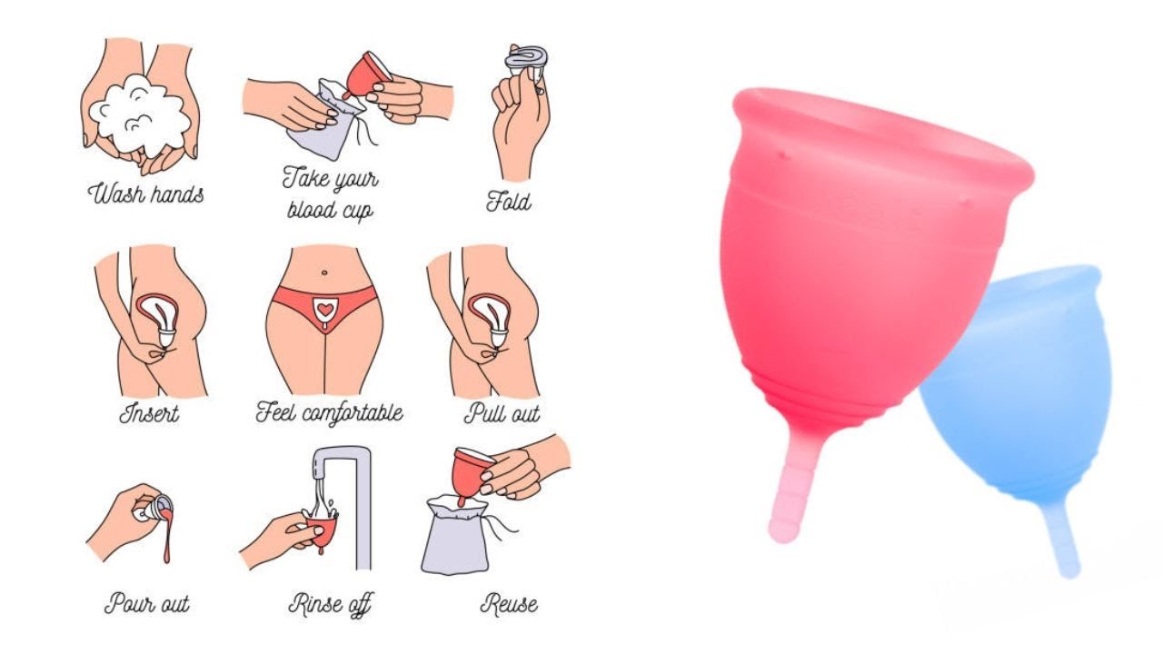 How to use Menstrual Cup | Size Guide | How to Insert How to use Menstrual Cup | Size Guide | How to Insert