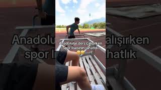 Spor Lisesi Bu Kadar Rahat Mı