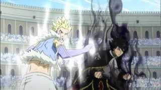 Fairy Tail - Natsu & Gajeel Vs Sting & Rogue Full 2V2 Fight - Amv - Hd