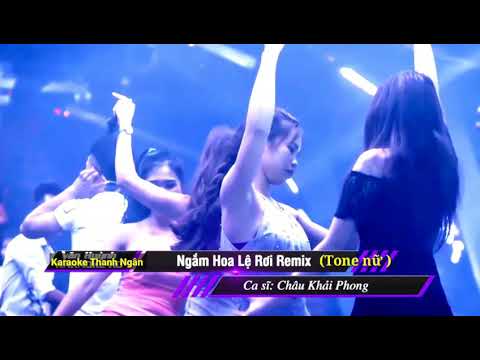 Ngắm Hoa Lệ Rơi / Remix //Karaoke Beat chuẩn HD/ Thanh Ngân ./mp4.