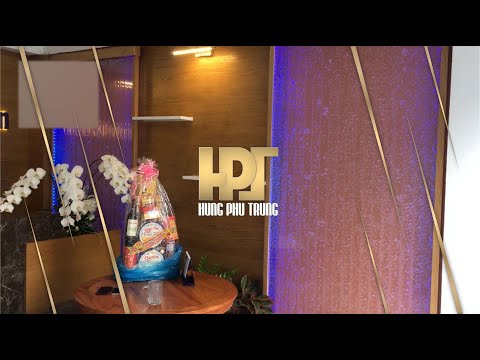 VÁCH TRANG TRÍ BỌT NƯỚC - HƯNG PHÚ TRUNG INTERIORS - 093 813 7038 - www.hungphutrung.com