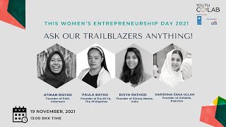 Youth Co:Lab's Women Entrepreneurship Day 2021