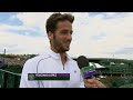 Feliciano Lopez happy with a 'tough' win - Wimbledon 2014