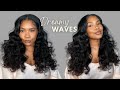 Big Juicy Waves U Part Wig Ft BeautyForever Hair