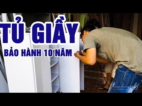 Tủ Để "Giày Dép" nhựa đài loan Vân Gỗ, CHỐNG ẨM Siêu Bền tại tphcm